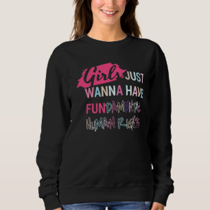 Flickor vill bara ha grundläggande mänskliga Höger T Shirt