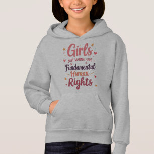 Flickor vill bara ha grundläggande mänskliga Höger T Shirt