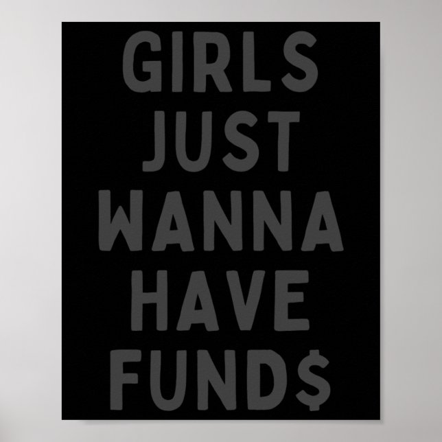 Flickor vill bara ha pengar. poster (Framsidan)