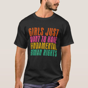 Flickor vill bara ha Roligt, dvärga Höger T Shirt
