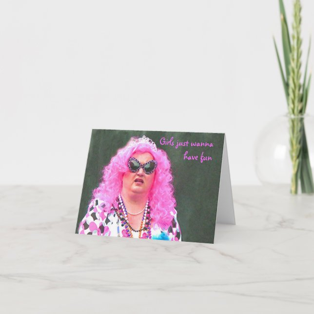 Flickor vill bara ha Roligt Kort (Framsida)