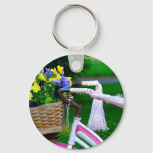 Flickor vill bara ha Roligt, Rosa Girls-cykel Nyckelring