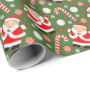Flickor Volleyboll Holiday Present Presentpapper