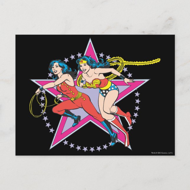  flickor vykort (Framsida)