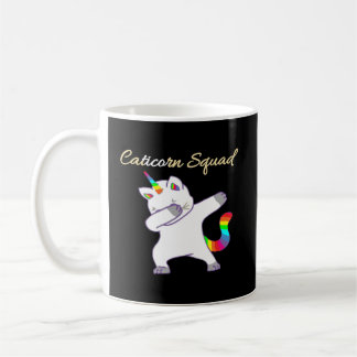 Flickor Women Caticorn Squad Cat Unicorn Popular G Kaffemugg