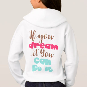 Flickor'Hanes ComfortBlend® Hoodie T Shirt