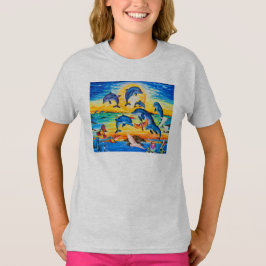 Flickor'Hanes ComfortBlend® Sweatshirt Tee