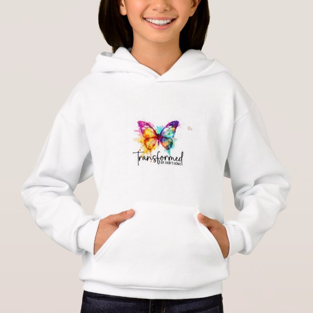 Flickor'Hoodies & Sweatshirtss T Shirt (Framsida)