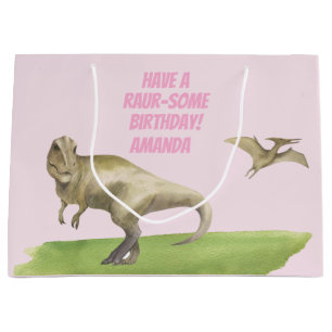 Flickors dinosaur födelsedag 
