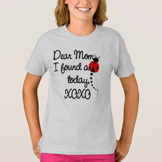 Flickors grundläggande T-Shirt (Framsida)