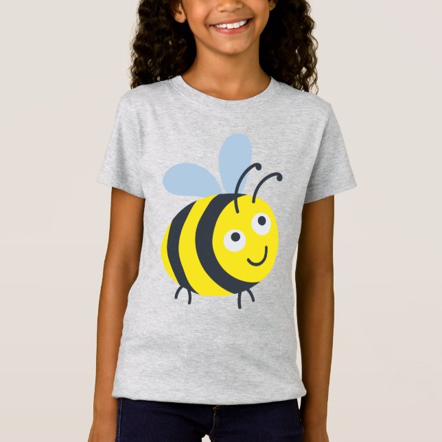 Flickors grundläggande T-Shirt (Framsida)