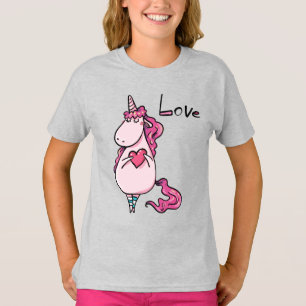 Flickors grundläggande T-Shirt