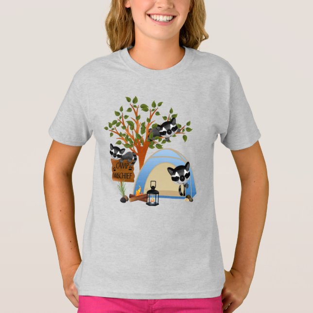 Flickors grundläggande T-Shirt (Framsida)