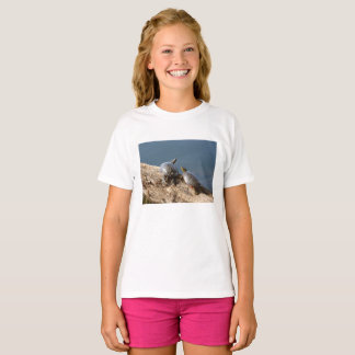 Flickors sköldpaddspar t-shirt