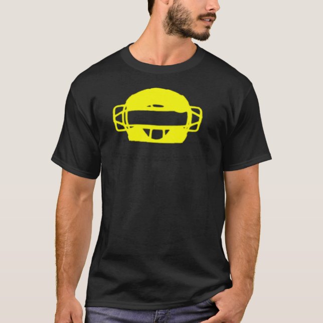 Flickors Softboll Fångarmask   Söt  Mamma T Shirt (Framsida)