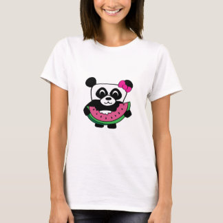 Flickpanda med Watermelon Slice Tee