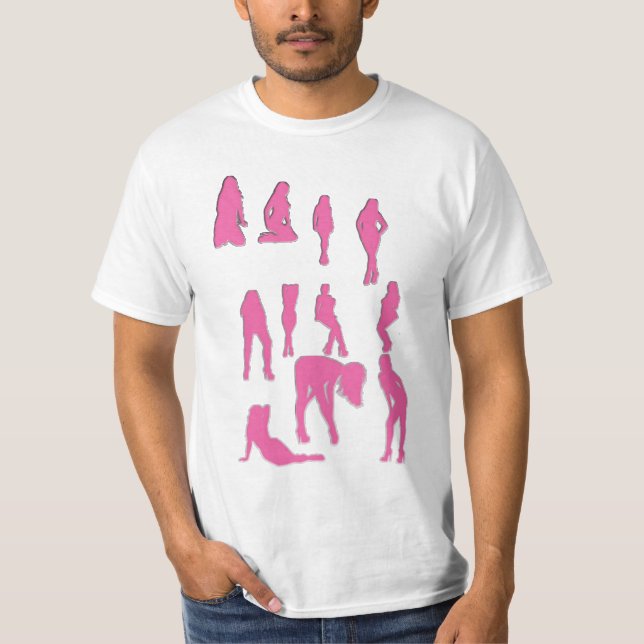 Flickpinup vintage t-shirt (Framsida)
