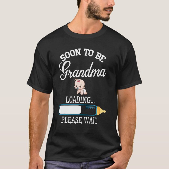 Flickpojke Mjölk lastad snart för att bli mormor,  T Shirt (Framsida)
