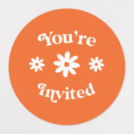 Flickr Helg Retro Bachelorette-partiet Klistermärke