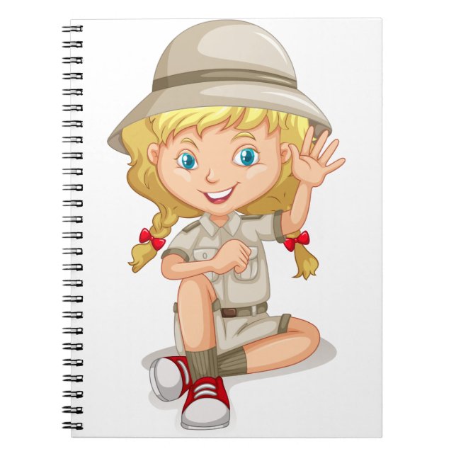 Flickscout Anteckningsbok (Framsidan)