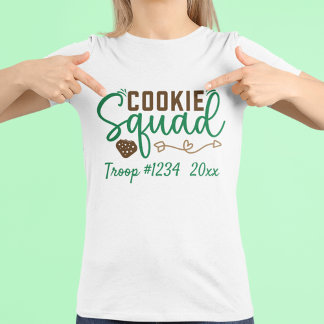 Flickscout Cookie Squad Anpassad T Shirt