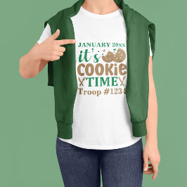 Flickscout Det är kaktid Anpassad T Shirt