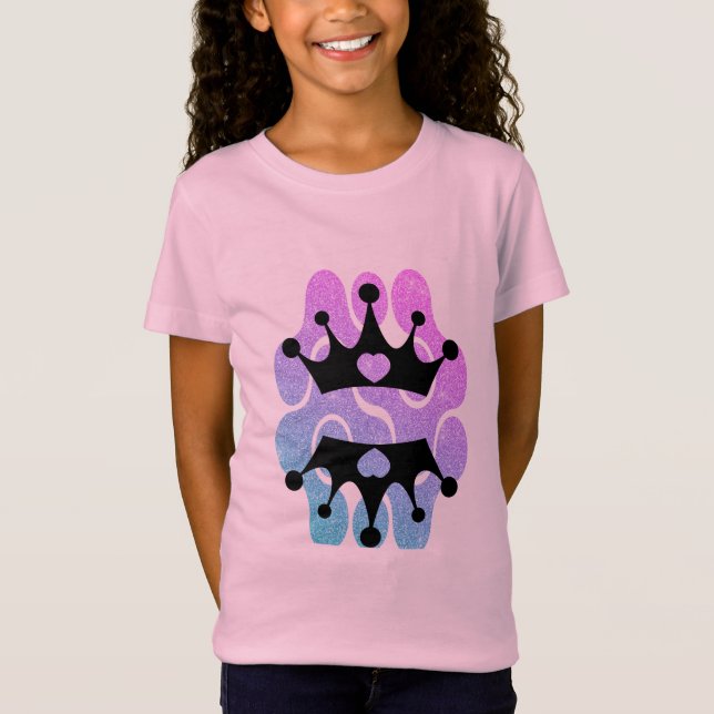 Flicktskjorta T Shirt (Framsida)