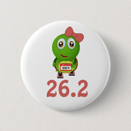 Flickturtle 26.2 (maraton) knapp
