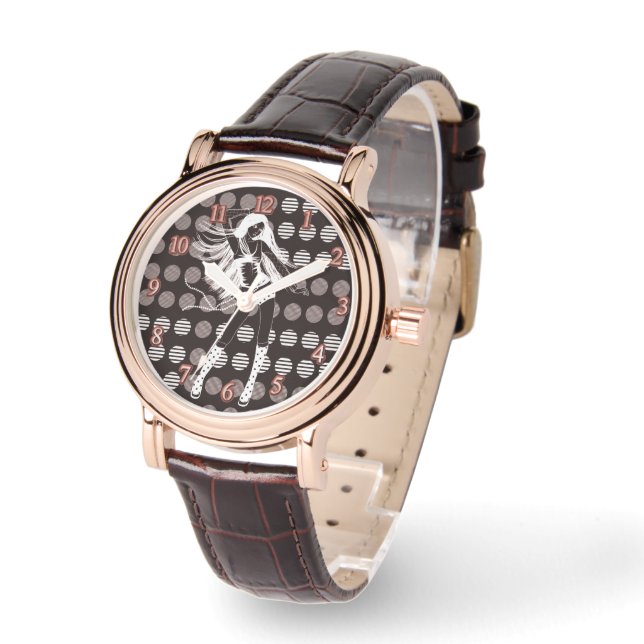 flickvän armbandsur (Vinkel)