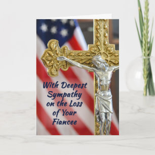 Flickvän, Sympati Kristen Militär Religiös Kort
