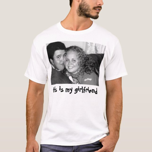 flickvän t shirt (Framsida)
