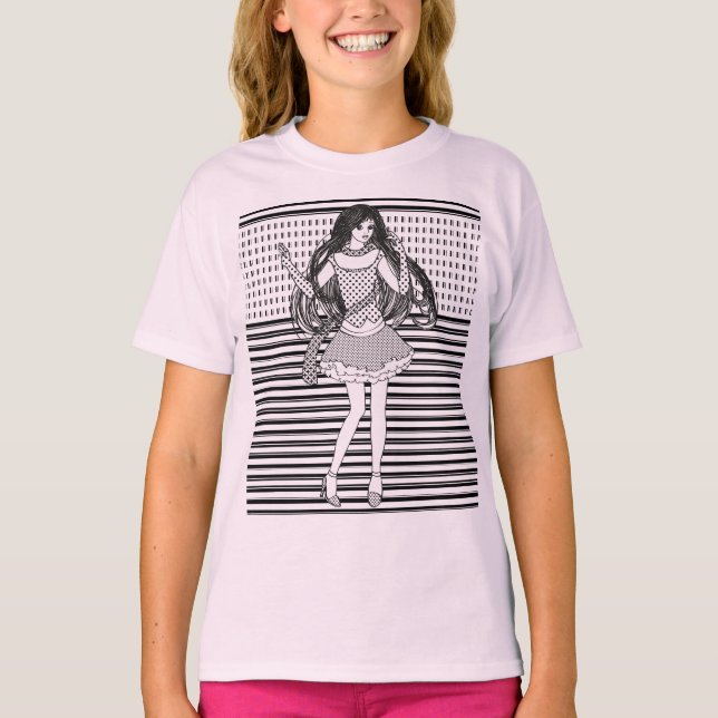 flickvän t shirt (Framsida)