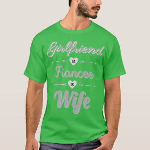 Flickvänfiancefrun T Shirt