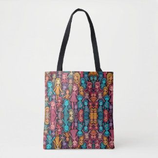 Flickväninnors Totebag Tygkasse