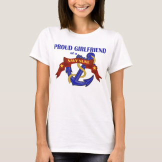 Flickvännen av en marin Nuke Tee Shirt
