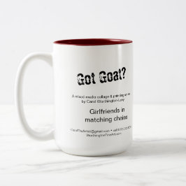 Flickvänner Goat Mugg - roliga getter med varje ko