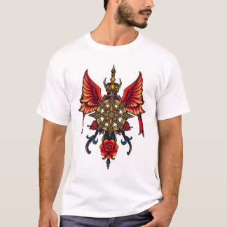 Flies Bard Tattoo T Shirt