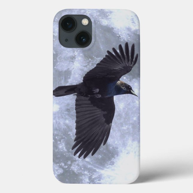 Flies Black Raven Gothic, Celtic, Wildlife (Baksida)