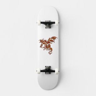 Flies Flame Dragon Skateboard Bräda 20 Cm