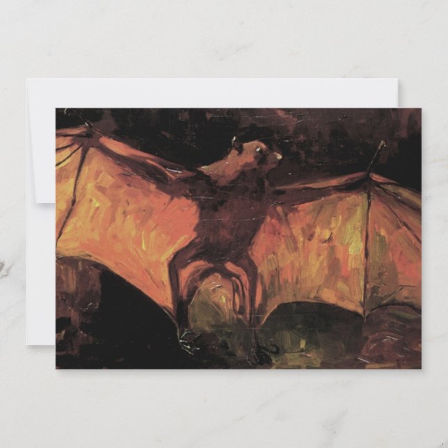 Flies Fox Fladdermus av Vincent van Gogh (Framsida)