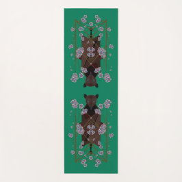 Flies Fox Jade Yoga Mat