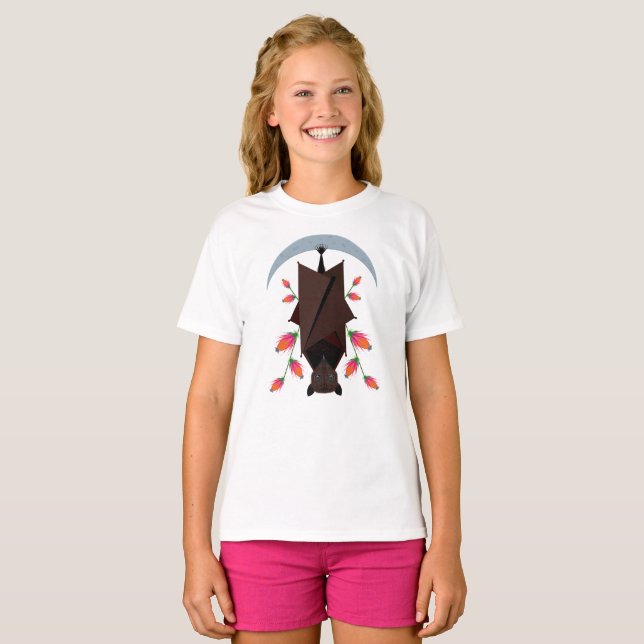 Flies Fox Kids T-Shirt (Hel framsida)