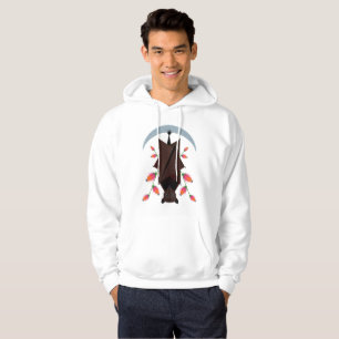 Flies Fox Unisex Pullover Hoodie