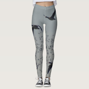 Flies Geese Legging