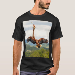 Flies Giraffe T Shirt