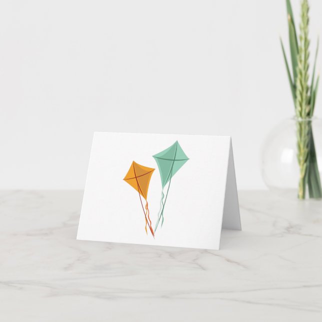 Flies Kites Tack Kort (Framsida)