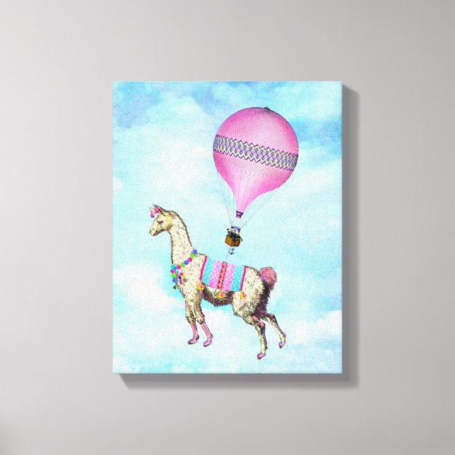 Flies Llama Canvas (Framsida)