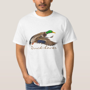 Flies Male Mallard Anka Wildlife T-Shirt