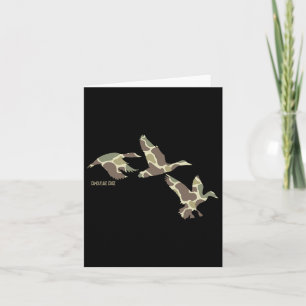 Flies Mallard Anka Camouflage Camo Anka Hunting C Kort