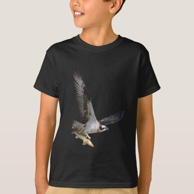 Flies Osprey Wildlife Mode Series T-shirt (Framsida)